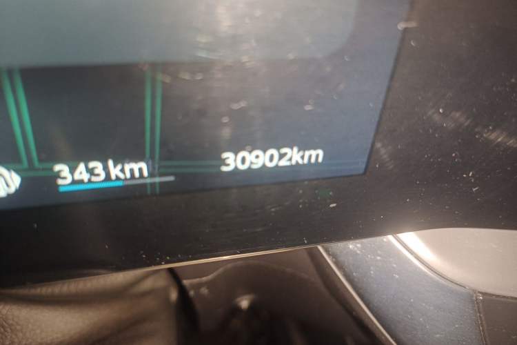 Used MG ONE 2022 α-Smart Sports Series 1.5T Standard Edition Odometer Close Up