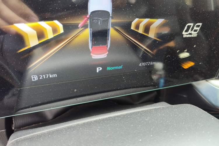 Used MG ONE 2022 β-Comfortable Living Series 1.5T Fully Satisfying Version 1078 Odometer Close Up