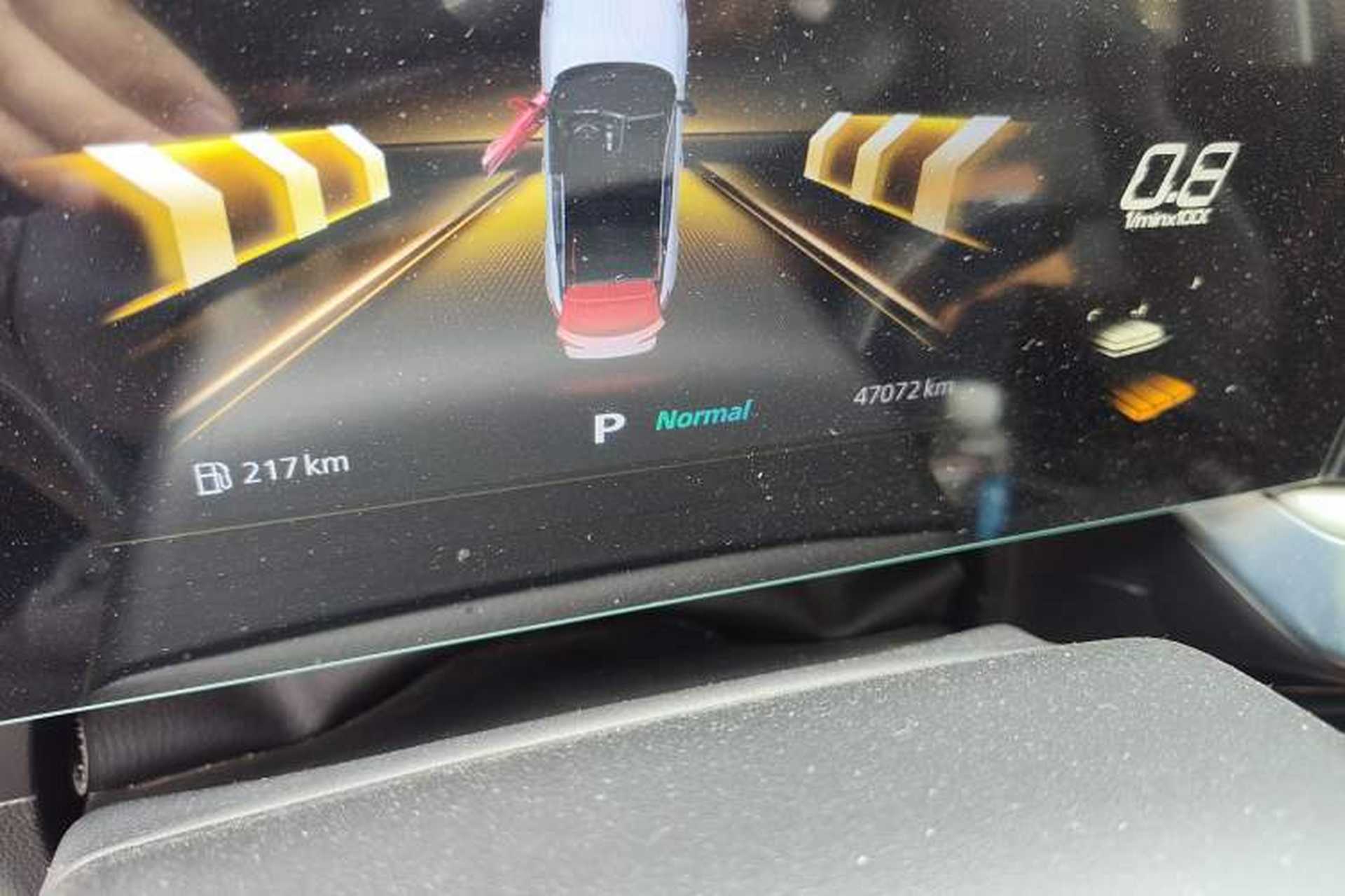 Used MG ONE 2022 β-Comfortable Living Series 1.5T Fully Satisfying Version 1078 Odometer Close Up