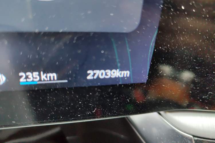 Used MG ONE 2022 α-Smart Sports Series 1.5T Standard Edition Odometer Close Up
