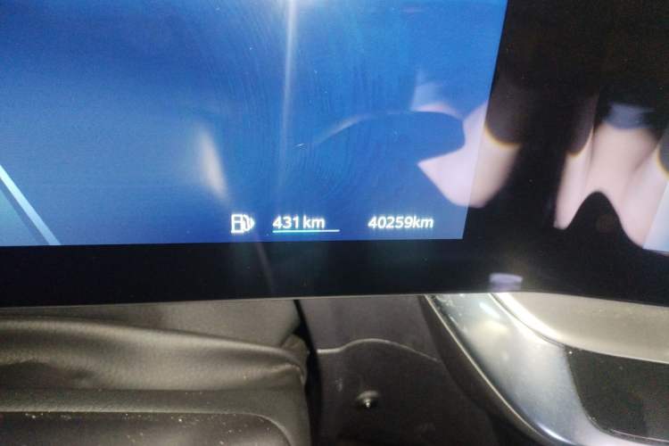 Used MG ONE 2022 α-Smart Sports Series 1.5T Advanced Edition Odometer Close Up