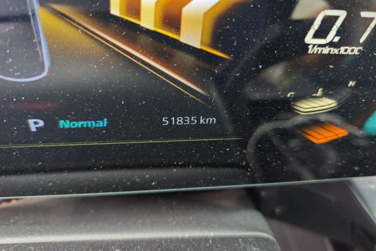 Used MG ONE 2022 β-Comfortable Living Series 1.5T Fully Satisfying Version 1078 Odometer Close Up