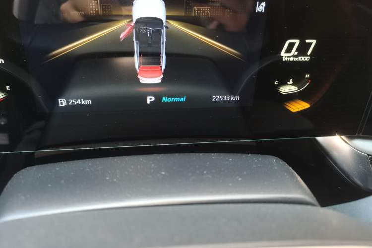 Used MG ONE 2022 β-Comfortable Living Series 1.5T Fully Satisfying Version 1128 Odometer Close Up