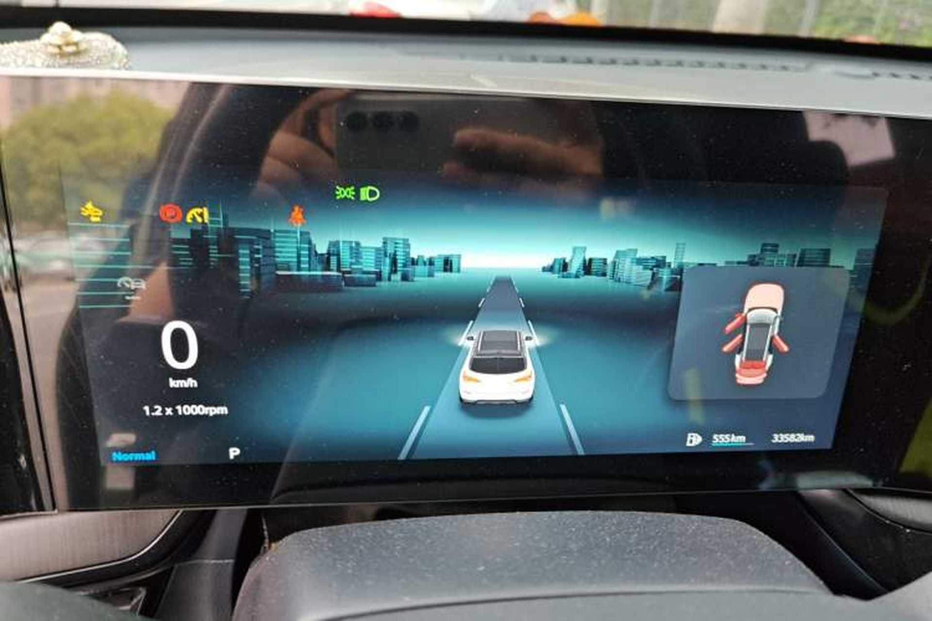 Used MG ONE 2022 β-Enjoy-Life Series 1.5T Fully Satisfying Model 1228 Instrument Cluster