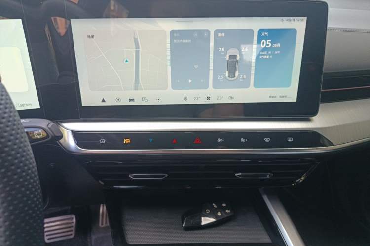 Used MG ONE 2022 α-Smart Sports Series 1.5T Advanced Edition Audio And AC Panel