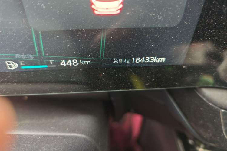 Used MG ONE 2022 α-Smart Sports Series 1.5T Advanced Edition Odometer Close Up