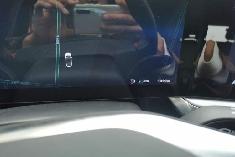 Used MG ONE 2022 α-Smart Sports Series 1.5T Advanced Edition Odometer Close Up