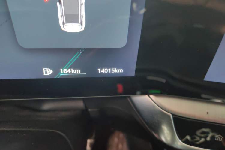 Used MG ONE 2022 α-Smart Sports Series 1.5T Advanced Edition Odometer Close Up