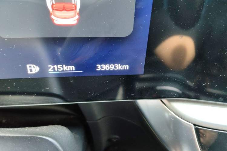 Used MG ONE 2022 α-Smart Sports Series 1.5T Standard Edition Odometer Close Up