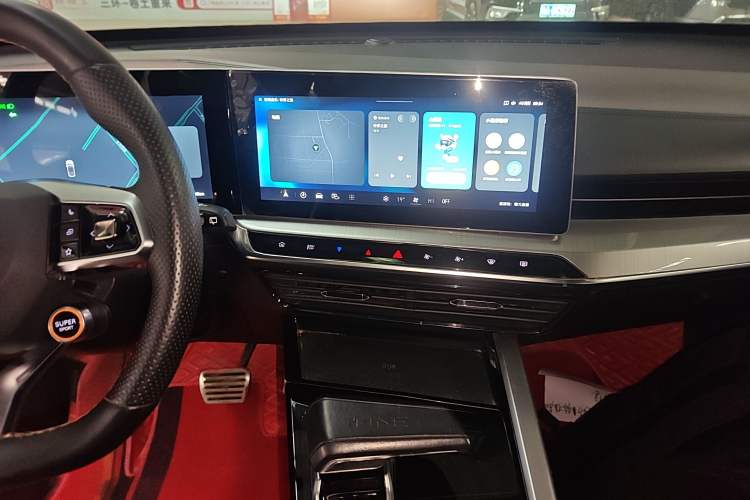 Used MG ONE 2022 α-Smart Sports Series 1.5T Standard Edition Audio And AC Panel