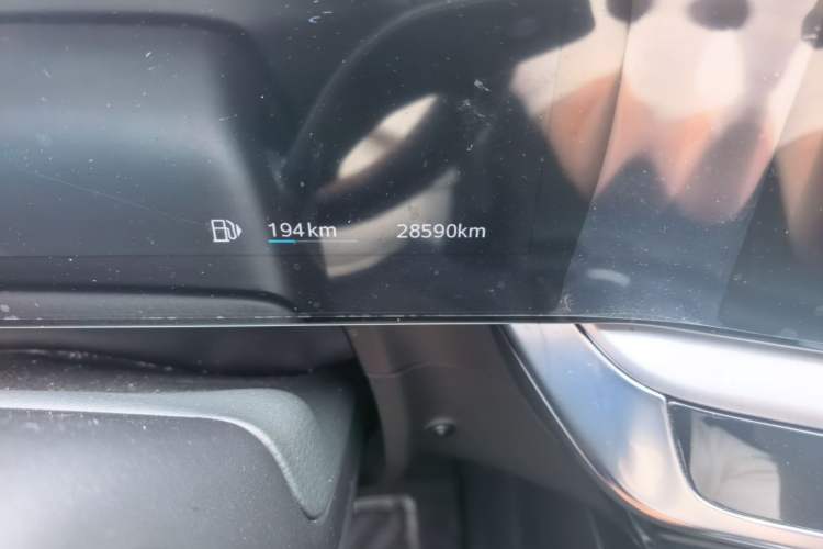Used MG ONE 2022 α-Smart Sports Series 1.5T Standard Edition Odometer Close Up