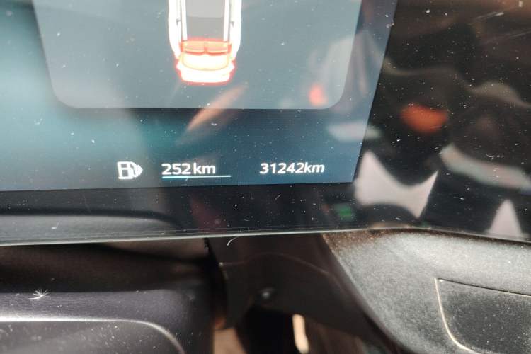 Used MG ONE 2022 α-Smart Sports Series 1.5T Advanced Edition Odometer Close Up