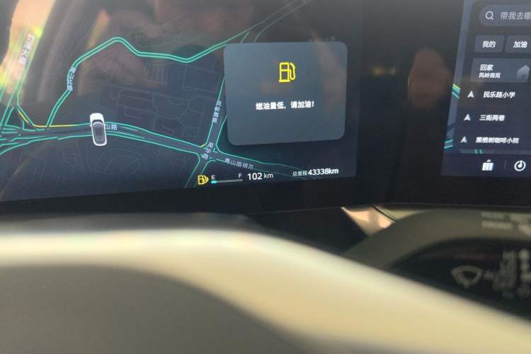 Used MG ONE 2022 α-Smart Sports Series 1.5T Standard Edition Odometer Close Up