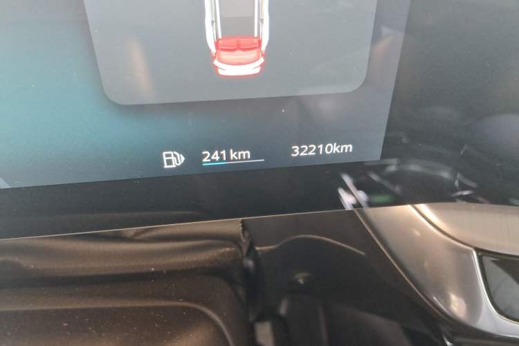Used MG ONE 2022 α-Smart Sports Series 1.5T Standard Edition Odometer Close Up