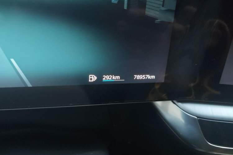 Used MG ONE 2022 α-Smart Sports Series 1.5T Standard Edition Odometer Close Up
