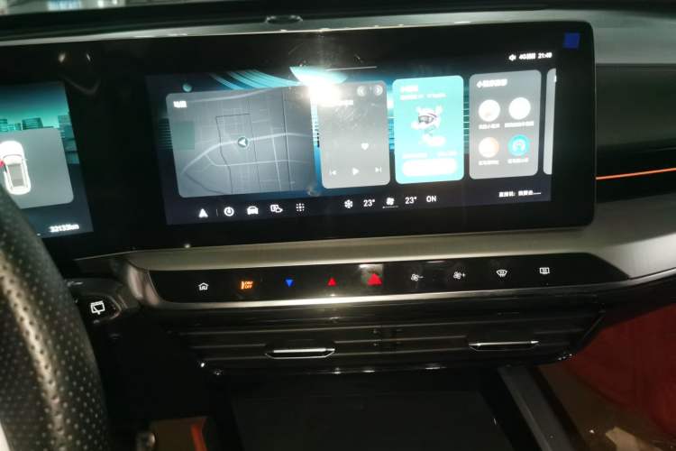 Used MG ONE 2022 α-Smart Sports Series 1.5T Advanced Edition Audio And AC Panel