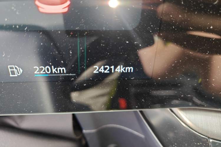 Used MG ONE 2022 α-Smart Sports Series 1.5T Advanced Edition Odometer Close Up
