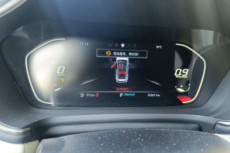 Used MG Pilot 2021 400TGI Automatic Two-Wheel Drive Trophy Flagship Edition Instrument Cluster