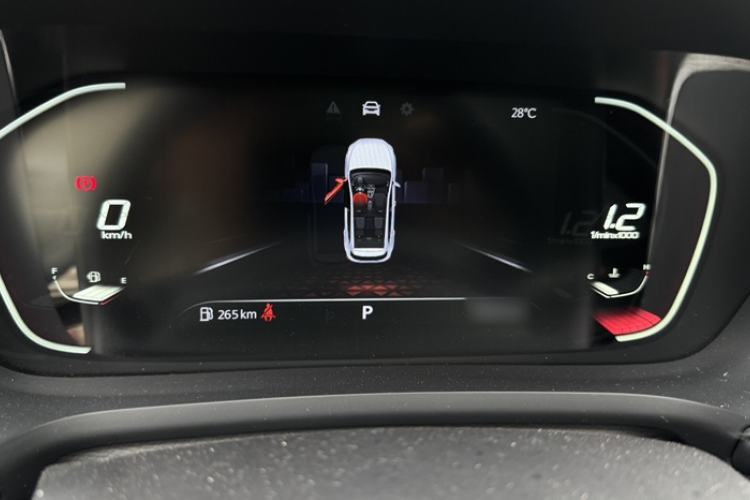Used MG Pilot 2021 300TGI Automatic Two-Wheel Drive Fuel-Efficient Luxury Edition Instrument Cluster