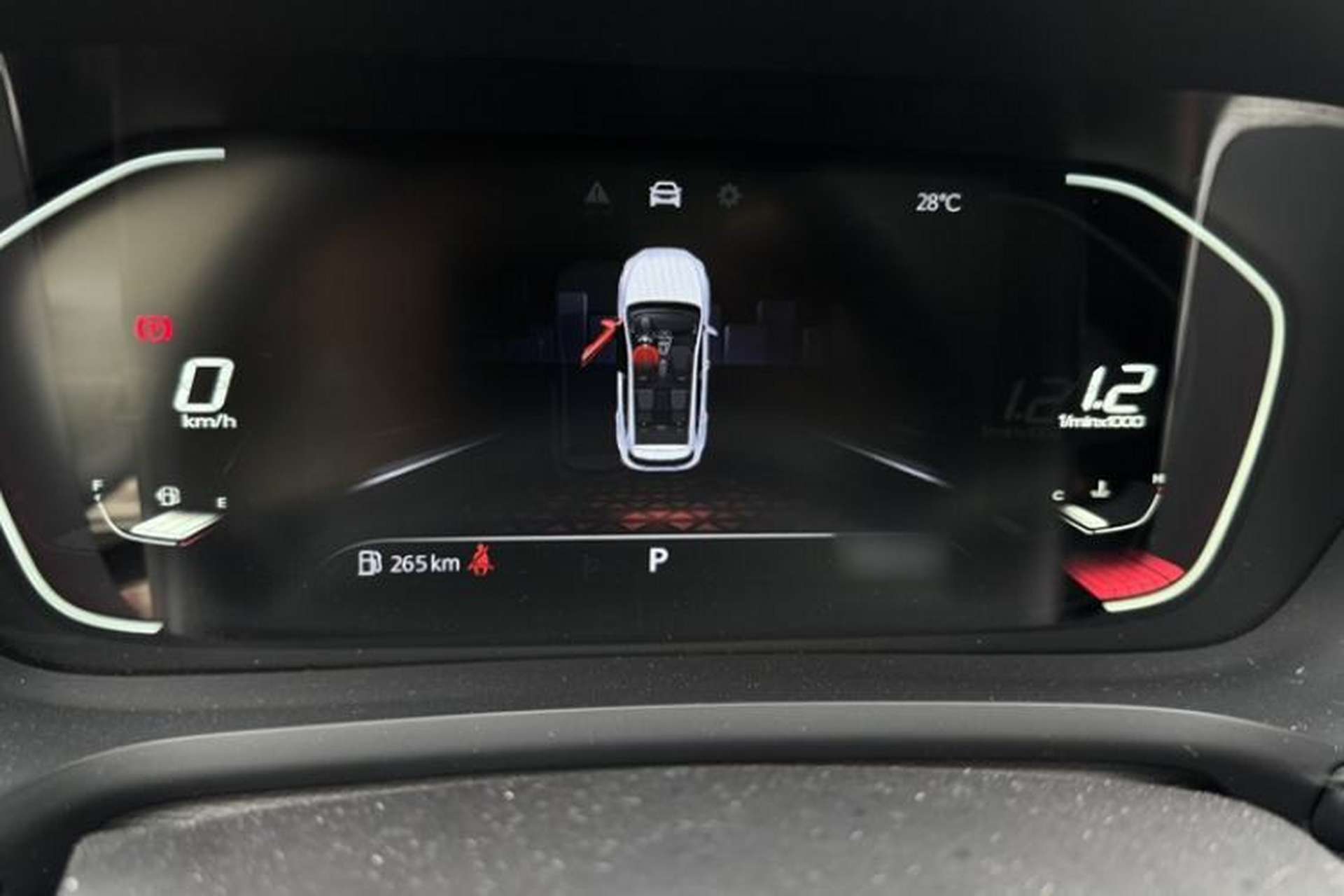 Used MG Pilot 2021 300TGI Automatic Two-Wheel Drive Fuel-Efficient Luxury Edition Instrument Cluster