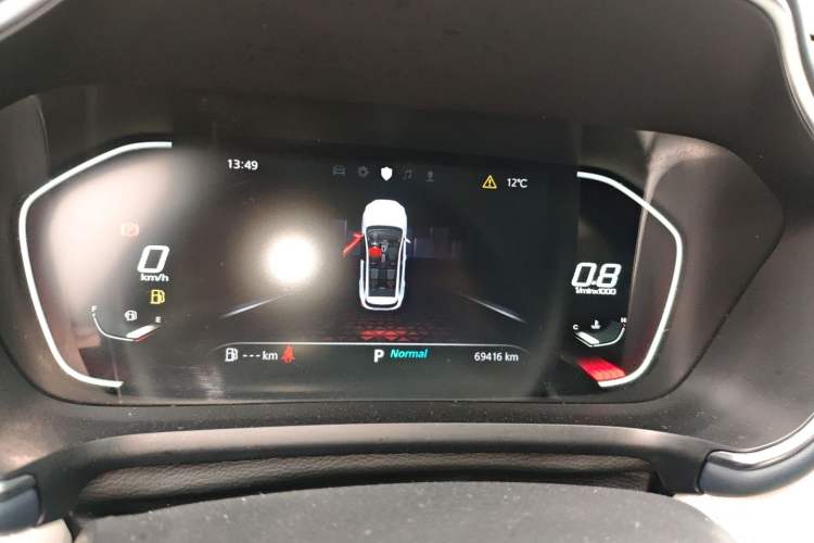 Used MG Pilot 2021 300TGI Automatic Two-Wheel Drive Trophy Prestige Edition Instrument Cluster