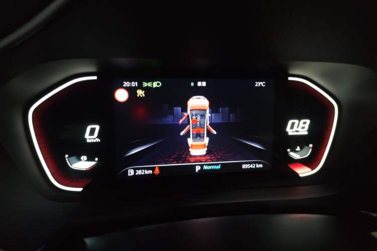 Used MG Pilot 2021 400TGI Automatic Two-Wheel Drive Trophy Flagship Edition Instrument Cluster