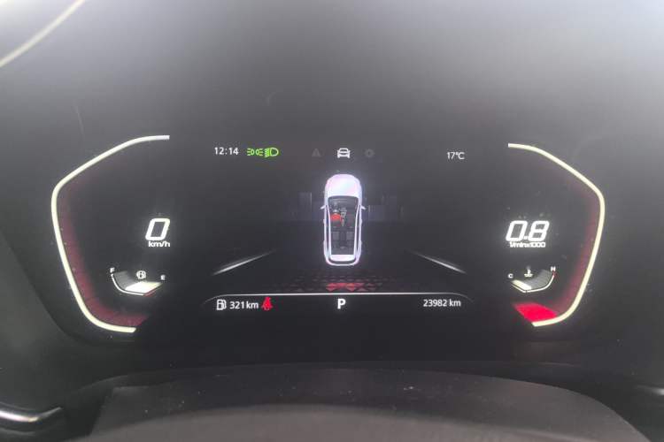 Used MG Pilot 2021 300TGI Automatic Two-Wheel Drive Fuel-Efficient Luxury Edition Instrument Cluster