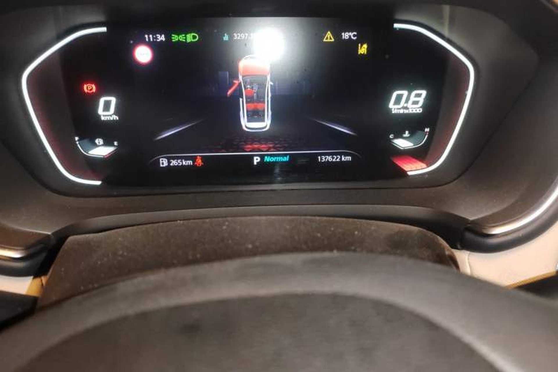Used MG Pilot 2021 400TGI Automatic Two-Wheel Drive Trophy Flagship Edition Odometer Close Up