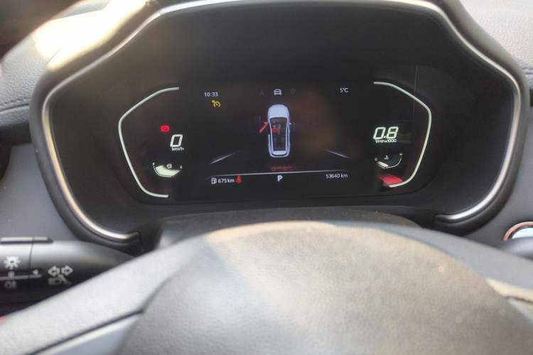 Used MG Pilot 2021 300TGI Automatic Two-Wheel Drive Fuel-Efficient Luxury Edition Instrument Cluster