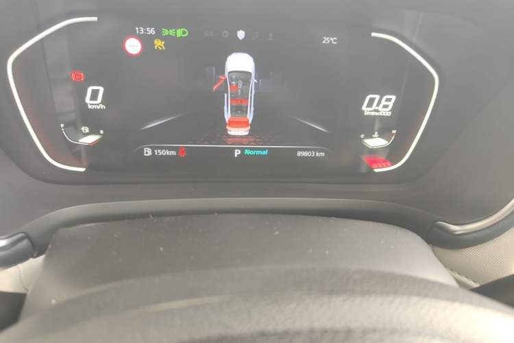 Used MG Pilot 2021 400TGI Automatic Two-Wheel Drive Trophy Flagship Edition Odometer Close Up