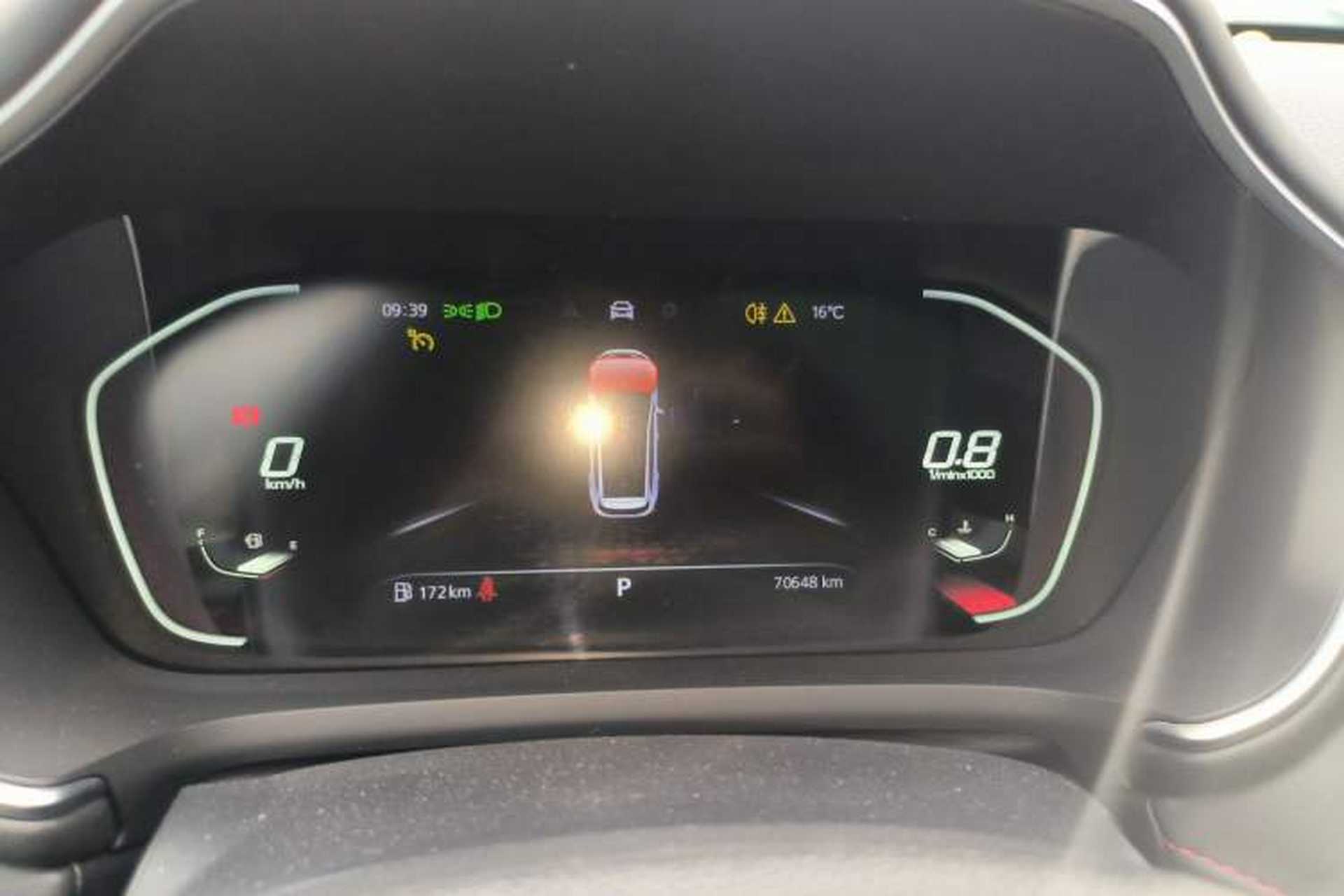 Used MG Pilot 2021 300TGI Automatic Two-Wheel Drive Fuel-Efficient Luxury Edition Instrument Cluster