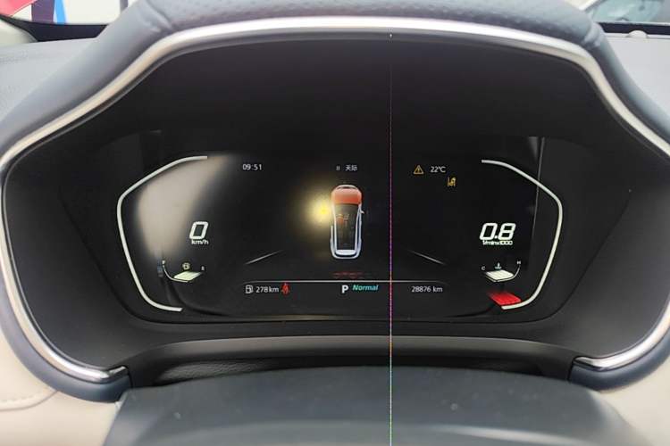 Used MG Pilot 2021 300TGI Automatic Two-Wheel Drive Trophy Prestige Edition Instrument Cluster