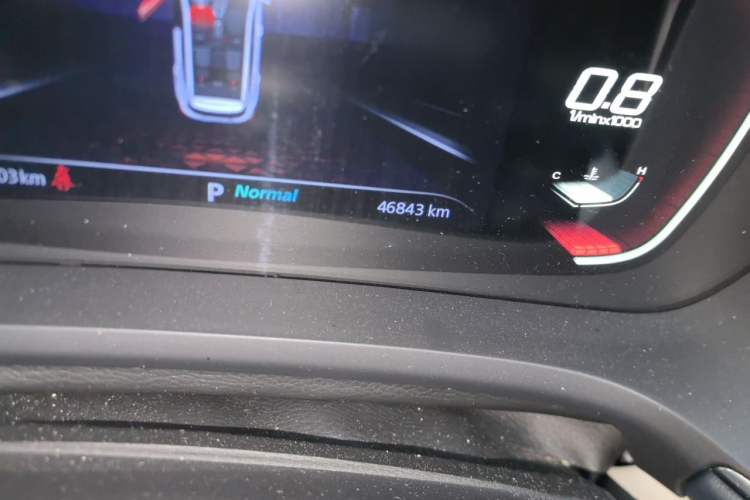 Used MG Pilot 2021 300TGI Automatic Two-Wheel Drive Trophy Deluxe Edition Odometer Close Up