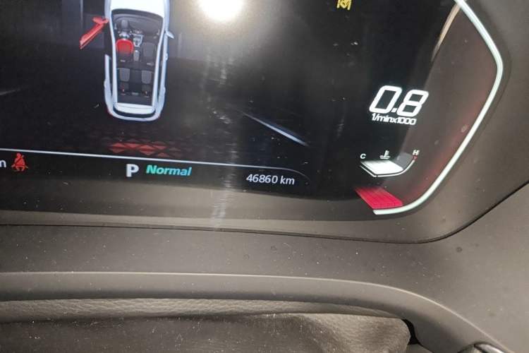 Used MG Pilot 2021 300TGI Automatic Two-Wheel Drive Trophy Deluxe Edition Odometer Close Up