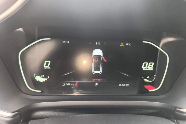 Used MG Pilot 2021 300TGI Automatic Two-Wheel Drive Fuel-Efficient Luxury Edition Instrument Cluster