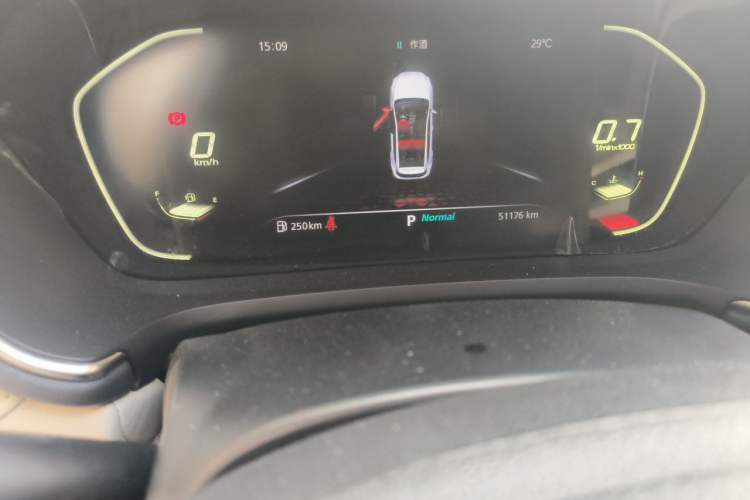 Used MG Pilot 2021 400TGI Automatic Two-Wheel Drive Trophy Flagship Edition Odometer Close Up