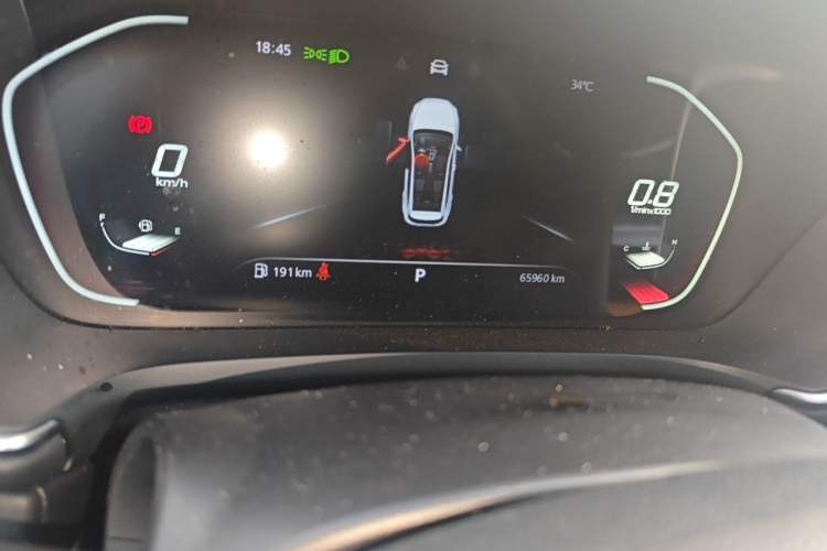 Used MG Pilot 2021 300TGI Automatic Two-Wheel Drive Fuel-Efficient Luxury Edition Odometer Close Up