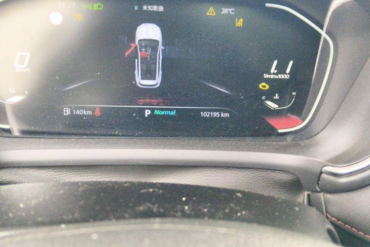Used MG Pilot 2021 300TGI Automatic Two-Wheel Drive Trophy Prestige Edition Odometer Close Up