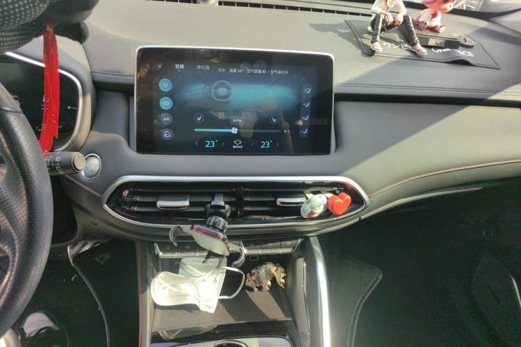 Used MG Pilot New Energy 2021 Trophy Series 1.5T Hybrid Trophy Flagship Edition Audio And AC Panel