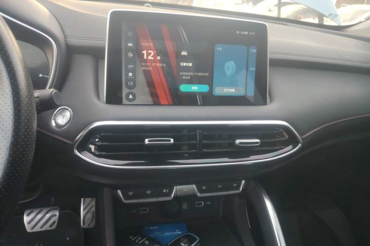 Used MG Pilot New Energy 2021 Trophy Series 1.5T Hybrid Trophy Deluxe Edition Audio And AC Panel