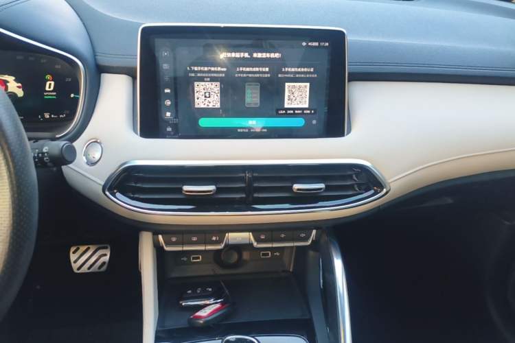 Used MG Pilot New Energy 2021 Trophy Series 1.5T Hybrid Trophy Deluxe Edition Audio And AC Panel