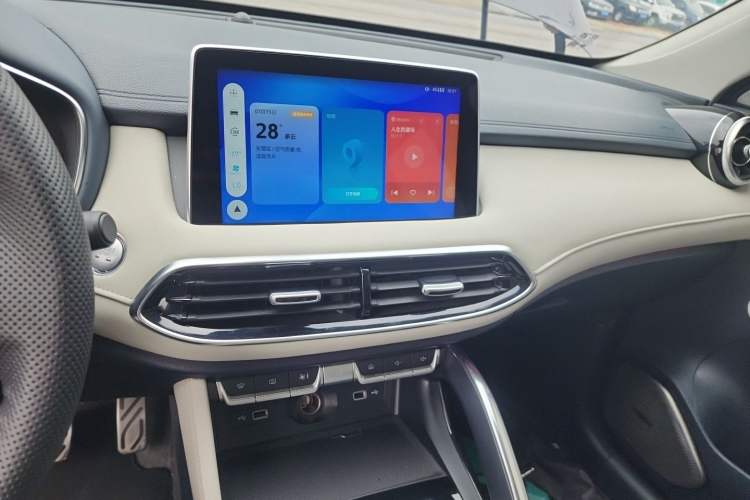 Used MG Pilot New Energy 2021 Trophy Series 1.5T Hybrid Trophy Deluxe Edition Audio And AC Panel