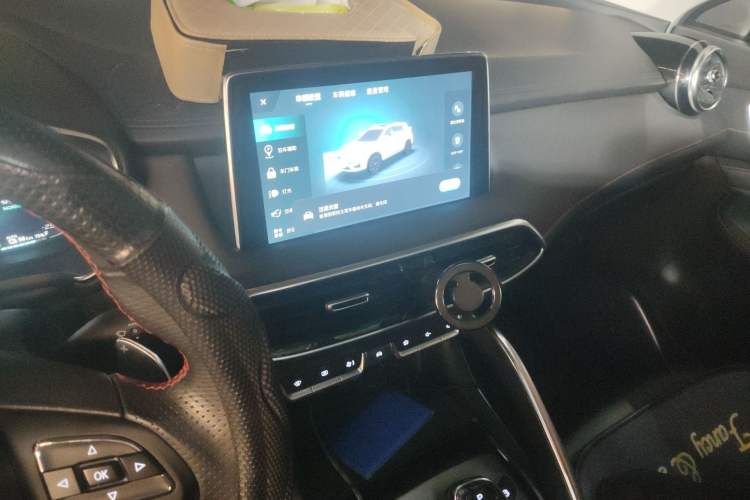 Used MG Pilot New Energy 2021 Trophy Series 1.5T Hybrid Trophy Deluxe Edition Audio And AC Panel