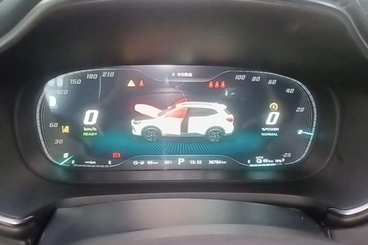 Used MG Pilot New Energy 2021 Trophy Series 1.5T Hybrid Trophy Flagship Edition Instrument Cluster