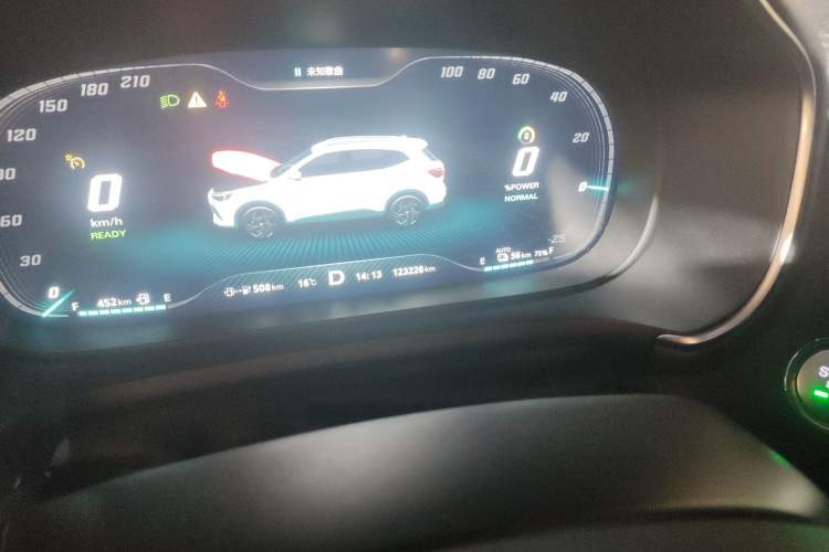 Used MG Pilot New Energy 2021 Trophy Series 1.5T Hybrid Trophy Deluxe Edition Odometer Close Up