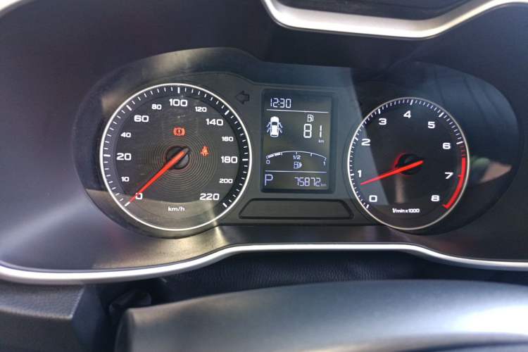 Used MG ZS 2017 1.5L Automatic Luxury Edition Instrument Cluster