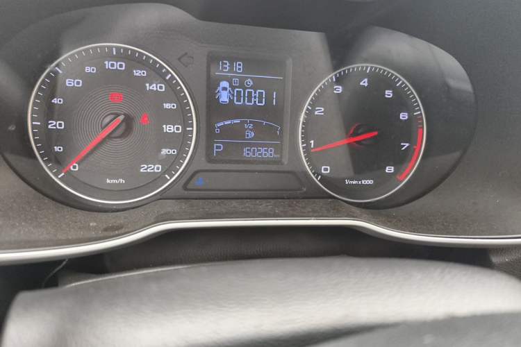 Used MG ZS 2017 1.5L Automatic Luxury Edition Odometer Close Up