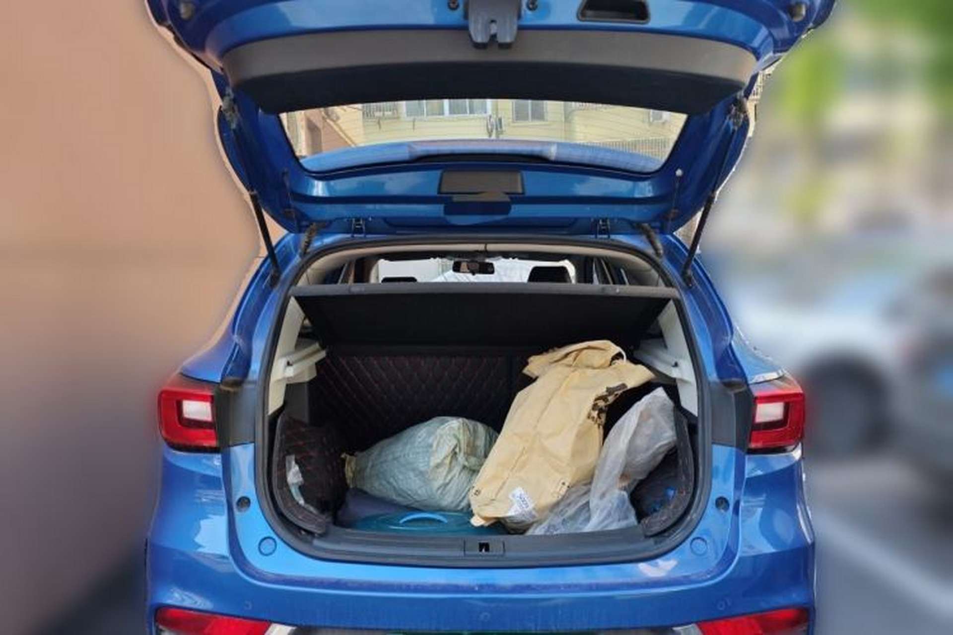Used MG ZS 2017 1.5L Manual Elite Edition Trunk