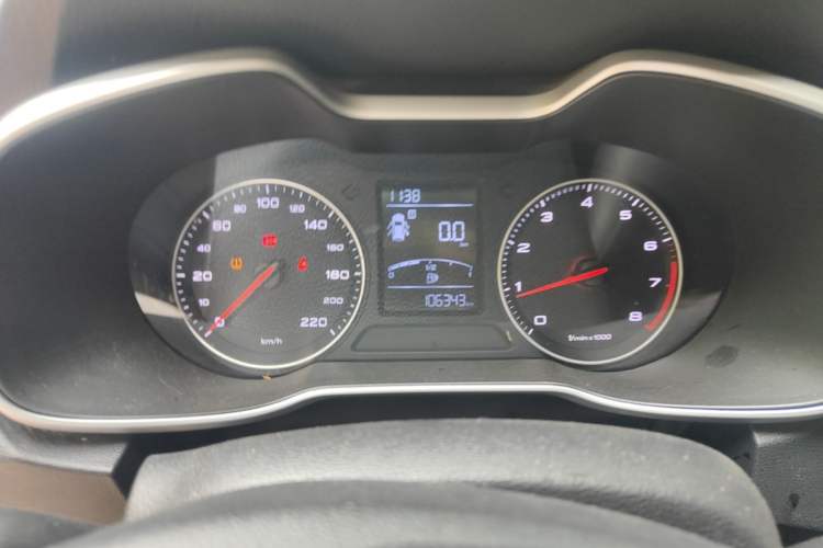 Used MG ZS 2017 1.5L Manual Deluxe Internet Edition Instrument Cluster