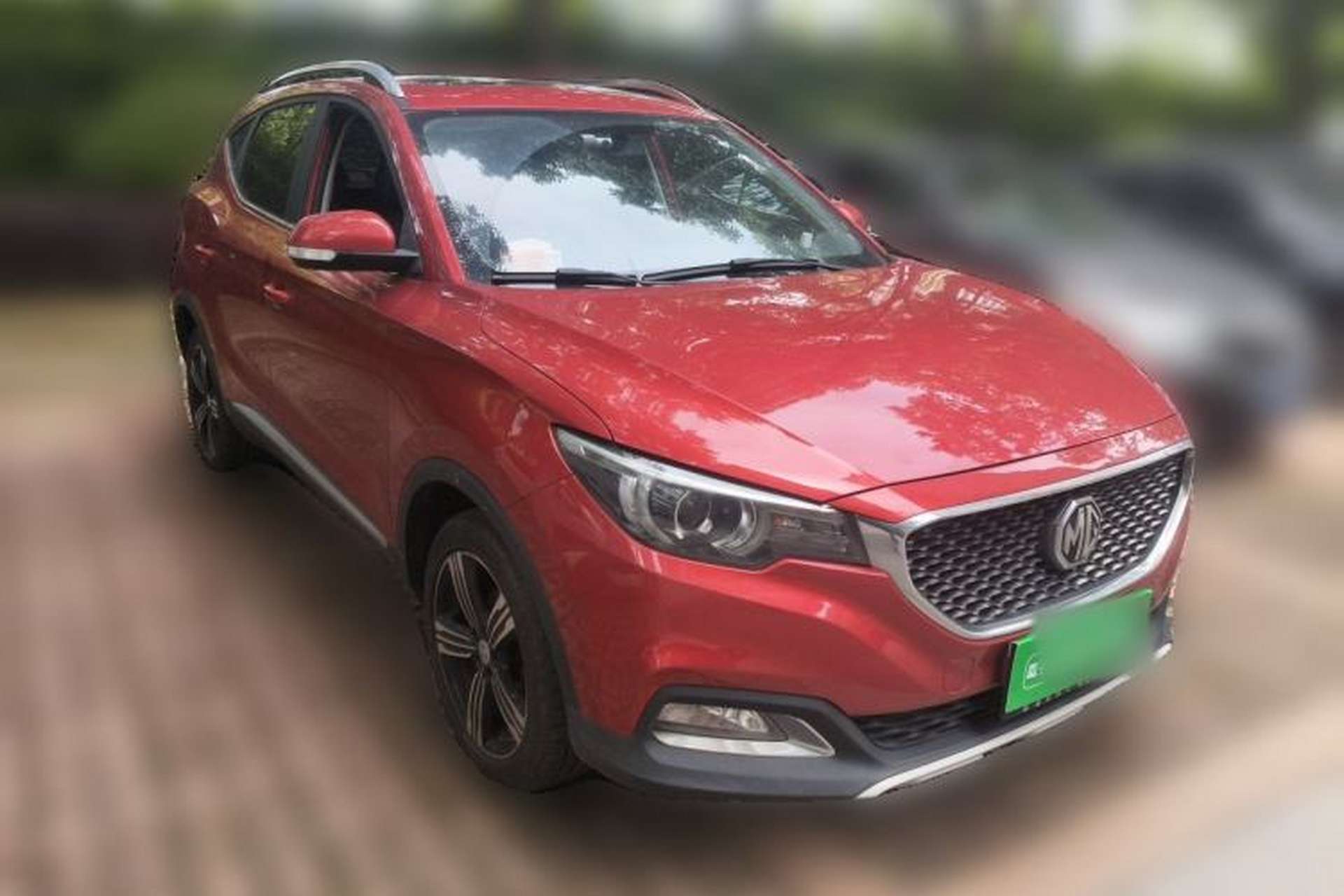 Used MG ZS 2017 1.5L Automatic Luxury Internet Edition Front Right 45 Deg